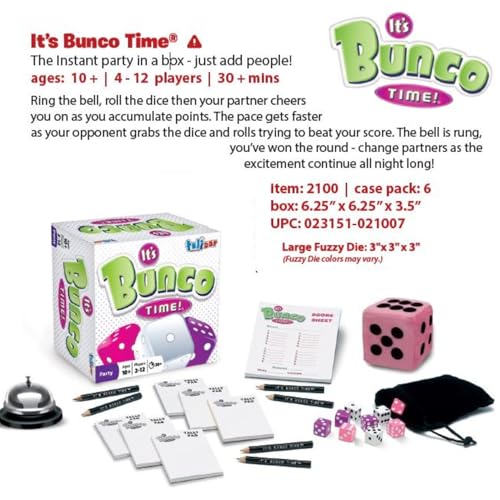Bunco Time juego de TaliCor para solucionar el aburrimiento en fiestas grandes 5