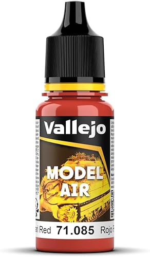 Vallejo Model Air - Pintura acrílica (0.6 fl oz), color rojo Ferrari