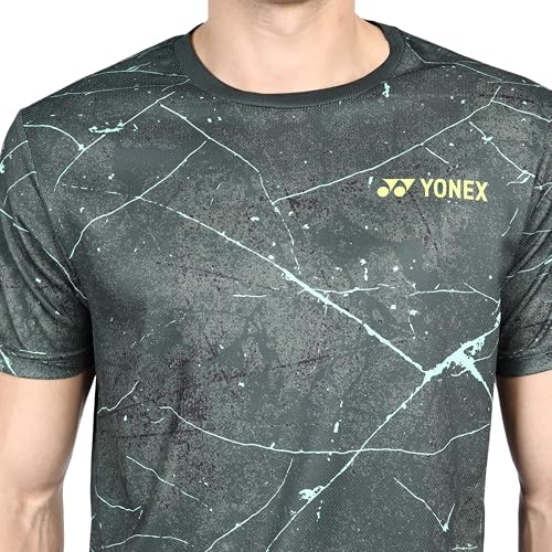 Image of YONEX Essentia Junior T-Shirt - Sustainable Performance | TruDry Moisture-Wicking | Cool, Dry and Comfortable | Round Neck | Light Weight | Eco-Friendly T-Shirt Recycled Plastic Bottles
