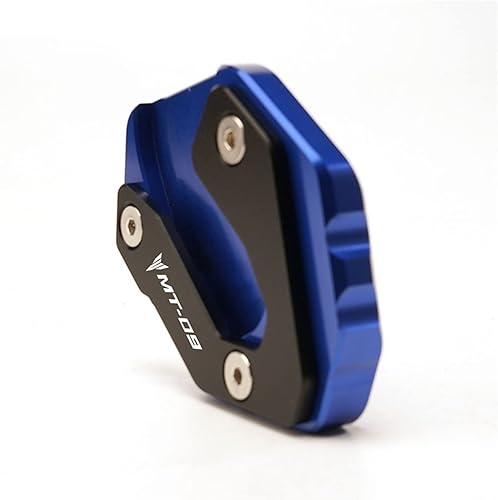 Miniatura 2 de Placa de extensión para Yamaha MT-09 MT 09 MT09 Tracer 900 XSR900 2014-2020 2021 22 Soporte lateral de pie de motocicleta Almohadilla de soporte de