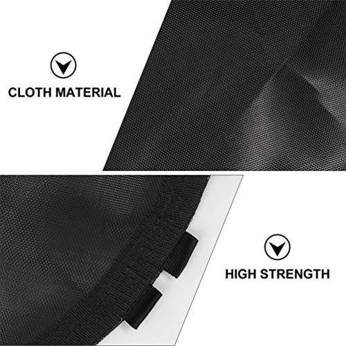 Tapete para cama elástica de reposição IMIKEYA Preto Redondo Tapete de Trampolim para substituição c