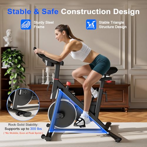 Magnetic Folding Exercise Bike