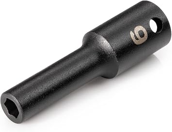 TEKTON 3/8 Inch Drive x 6 mm 6-Point Impact Socket | SID13106