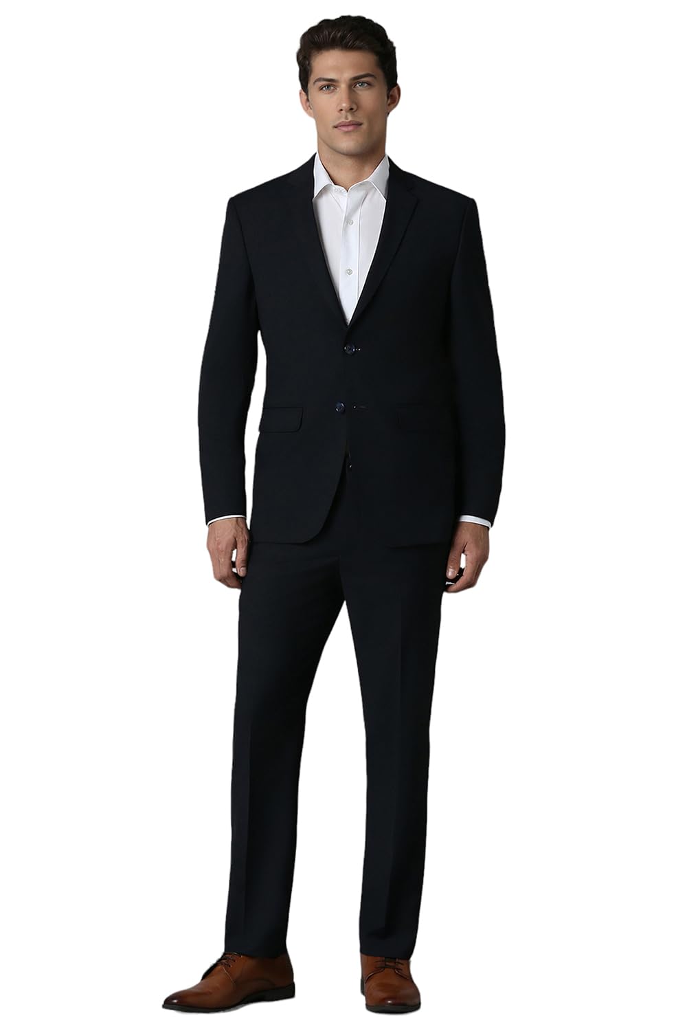 louis philippe Men's Polyester Blend Two Piece Suit-Dress Set-picture-24