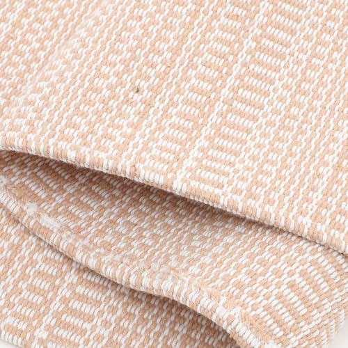Funda de reposabrazos beige para salón protector de sofá antideslizante 5