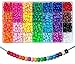 840 Stück Pony Beads 6x9mm Bunte mit Großem Loch für Schmuck, Armbänder, Ketten, Schlüsselanhänger, Basteln (28 Farben) MI 4 günstig Kaufen-840 Stück Pony Beads 6x9mm Bunte mit Großem Loch für Schmuck, Armbänder, Ketten, Schlüsselanhänger, Basteln (28 Farben)