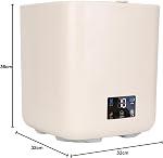 Fully Automatic Small Washing Machine, Large Capacity Portable Washing Machine with Spin Dryer, Easy for Dormitory Family Apartment RV, Touch Screen Control (US Plug)