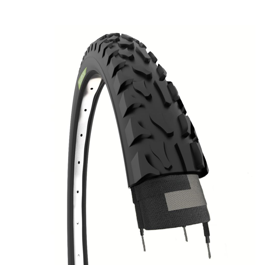 Copertoni MTB 24x1.95 + Camere - Pneumatici Tassellati Per Mountain Bike | Set Completo Per Bici 24 Pollici