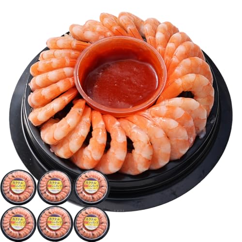 VIVID LIFE カクテルシュリンプ 255g×6個 サルサ風ソース付き むきえび えび エビ 海老 むき身 海鮮 冷凍 冷凍食品
