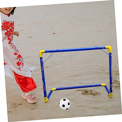 INOOMP 2 Conjuntos De Ternos De Brinquedo Para Meninos Acessórios De Futebol Para Meninos Mini Rede