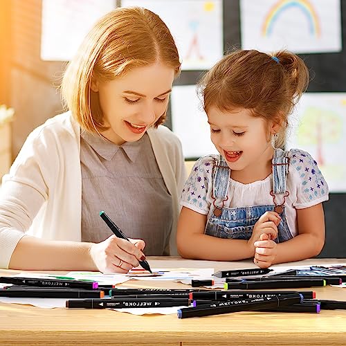 Wellokb 80 Vibrant Colors Premium Dual Tip Alcohol Markers Set, Non-Toxic Art Supplies For Kids And Adults, Perfect For Drawing, Sketching, And Illustration In Coloring Books #TOP6
