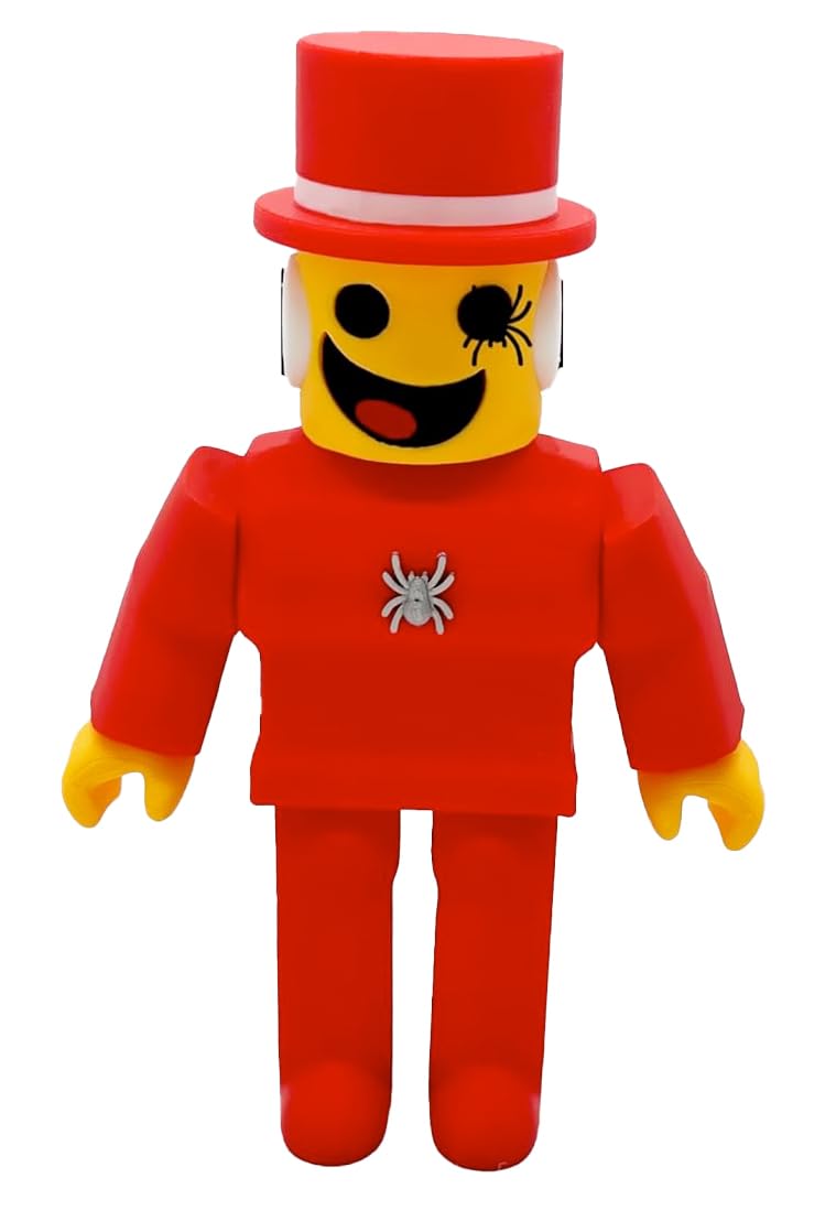 Admin Sammy - Brianrot Italian Meme Figure XL 13x9 cm - Official Collection Brainrot - Admin Samy - Jandel VS - Brain Rot Articulated Figure - Manager Samy - Sammyni Spiderini - Samini Espiridini
