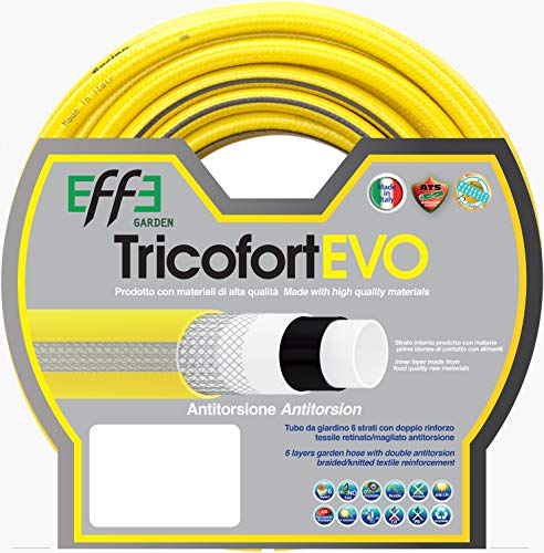 5/8 MT15 - Tubo Tricofort Evo 6 Strati per IRRIGAZIONE Giardino INNAFFIO ANTITORSIONE