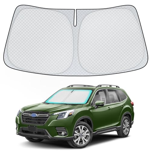 INSAUTO Windshield Sun Shade for 2019-2024 2025 Subaru Forester Accessories, [Upgraded 7-Layer...