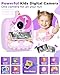 YTETCN Instant Print Camera for Kids 3-12 Years, Thermal Print Kids Camera Toy is a Surprise Gift for Girls & Boys with 32G SD Card, 48 MP Photo, 1080P Video, 3 Rolls of Photo Paper (Purple)