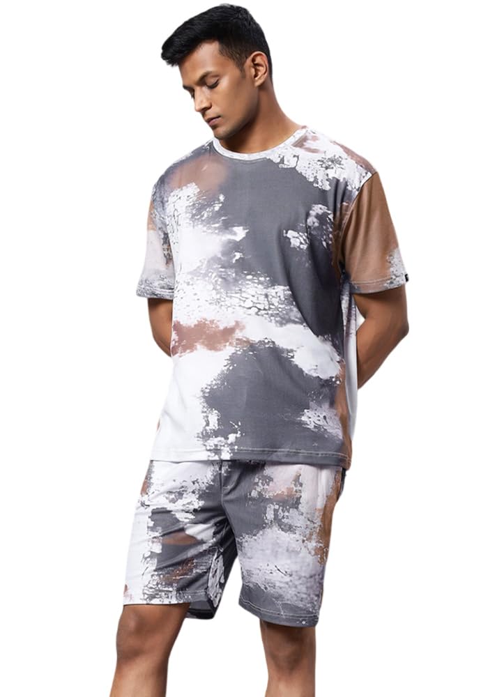 wear your opinion Coord Set for Men T-Shirt & Short Nightwear Set | Night Suit, Beachwear, Laungewear-picture-39