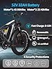 (26'' EB7PRO, White) Peak 5000W Dual Motor Electric Bike for Adults, 52V 32AH, 90Mile & 45MPH E-Bike Fat Tire Full Suspension Electric Bicycles, 7 Speed AWD Mountain Ebikes, Hydraulic Disc Brake #2