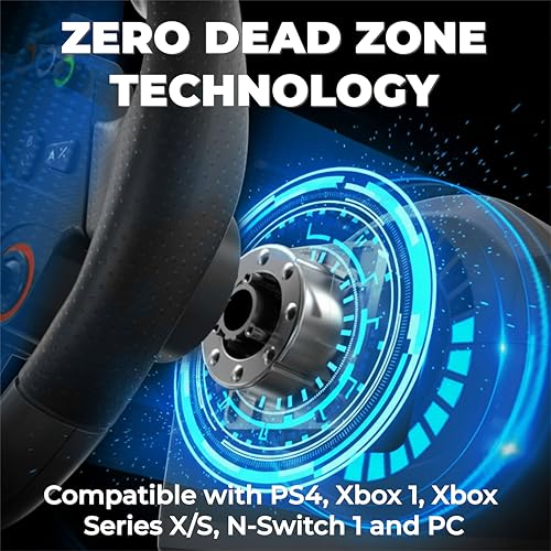 Image of NiTHO Drive Pro ONE Gaming Racing Wheel with Separate Shifter and Floor Pedals, Steering Wheel for PC, PS4, Xbox One, Xbox Series X|S, Switch, 270 Degree Zero Dead Zone Driving Car Simulator
