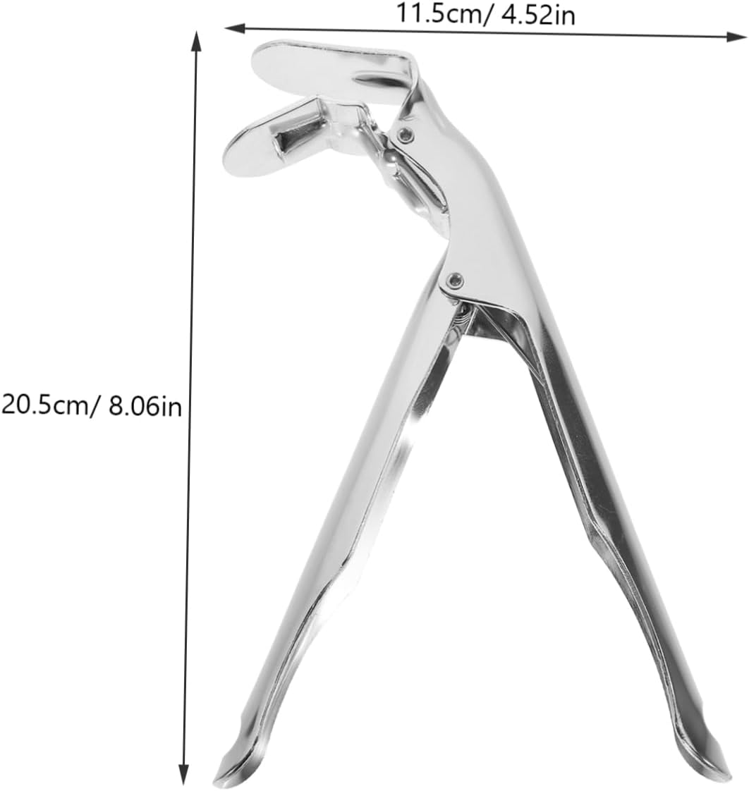 Cabilock 2pcs Grill Grate Lifter BBQ Plate Taker Grill Gripper BBQ Accessories Tongs for Grilling Charcoal Accessory Net Carrier Clip