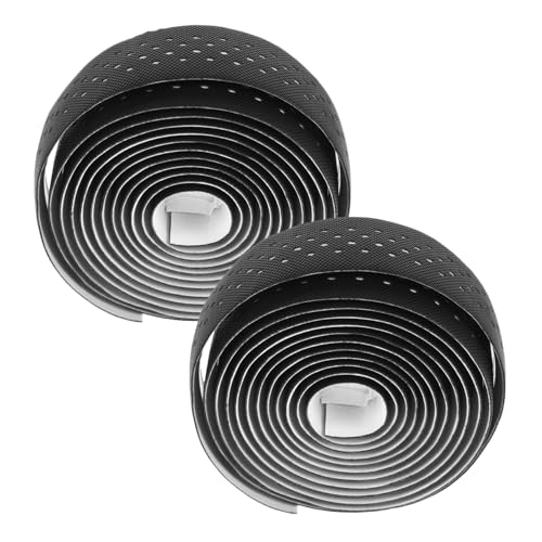 lurrose ロードバイク用滑り止めバーテープ 高耐久通気性吸汗設計 取り付け簡単 自転車ハンドルグリップテープ 対応