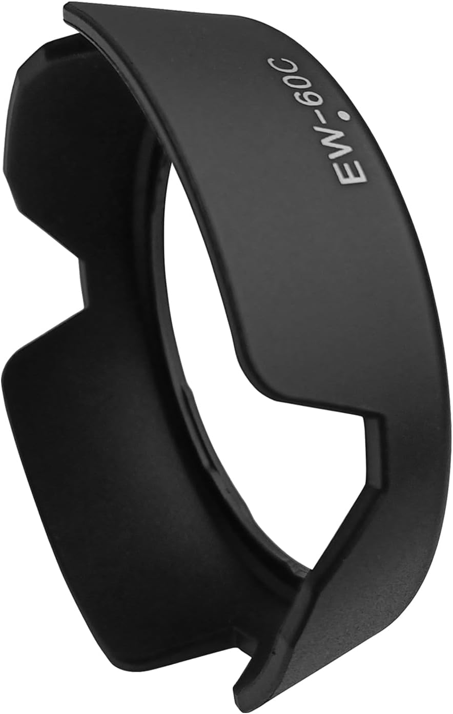 EW-60C Lens Hood for Canon EF-S 18-55mm f/3.5-5.6/ is/is II(Not for is STM),Lens,EF 28-90mm f/4-5.6 III,EF 28-80mm f/3.5-5.6 IV USM,58mm Digital Tulip Flower