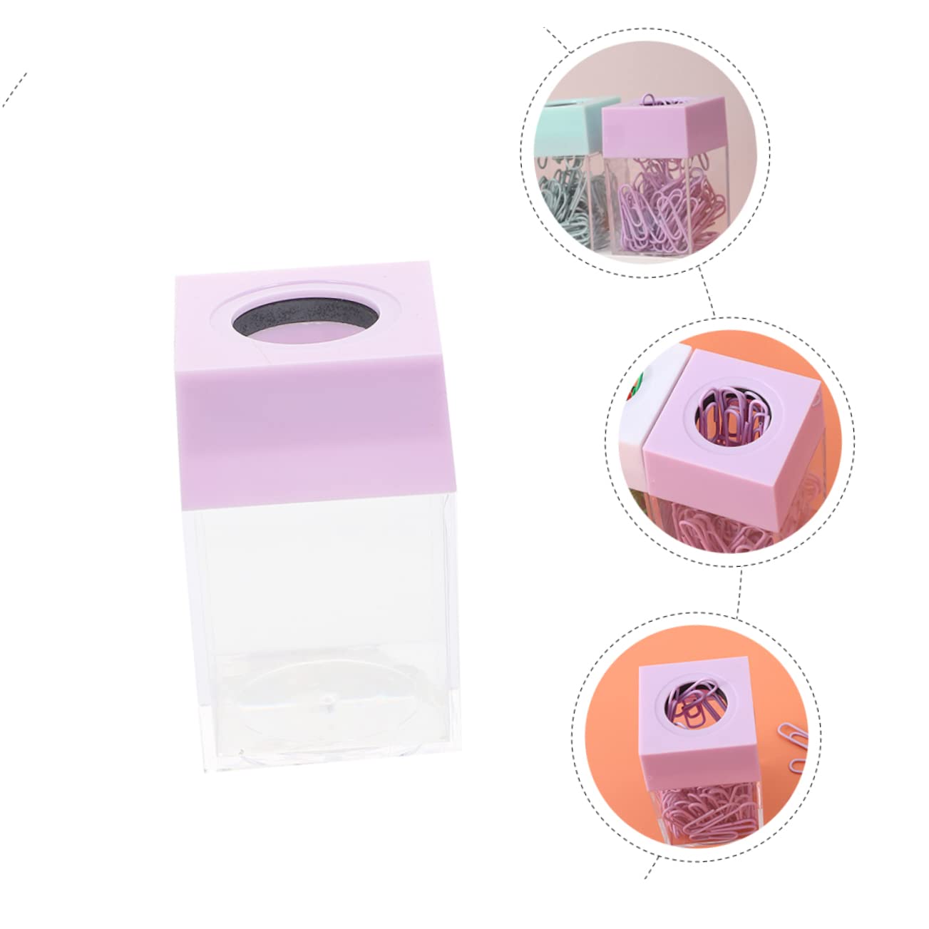 VILLCASE 9pezzi Per Graffette Organizer Design Per e Scuola Capacità e Rimovibile