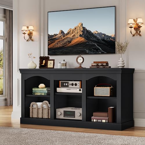 YITAHOME Farmhouse TV Stand for 65 Inch TV, Entertainment Center