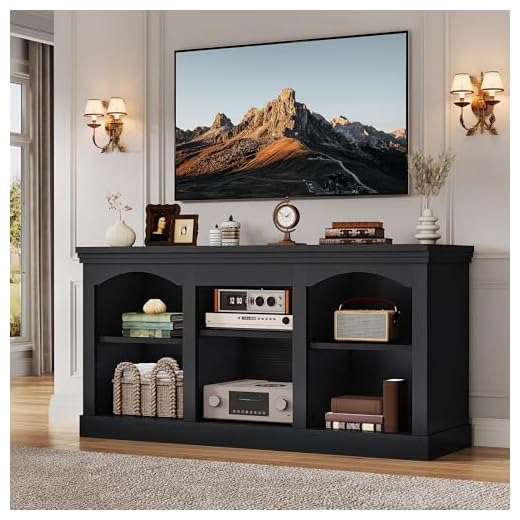 Farmhouse TV Stand for 65 Inch TV