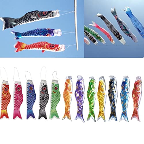 4 peças bandeira do Japão carpa biruta streamer pipa japonesa para o dia das crianças decoração de q