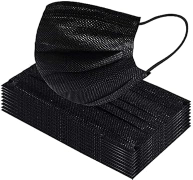 MX TAB 3 ply Breathable Surgical Face masks Anti Pollution with Internal Nose-pin Ultra Soft Ultrasonically Welded Earloops, Disposable Masks