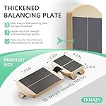 Ankle Balance Board Foot Strengthener with Adjustable Shape Balance Rods for Enhancing Ankle Strength, Posture Correction, and Stability Training - Image 2