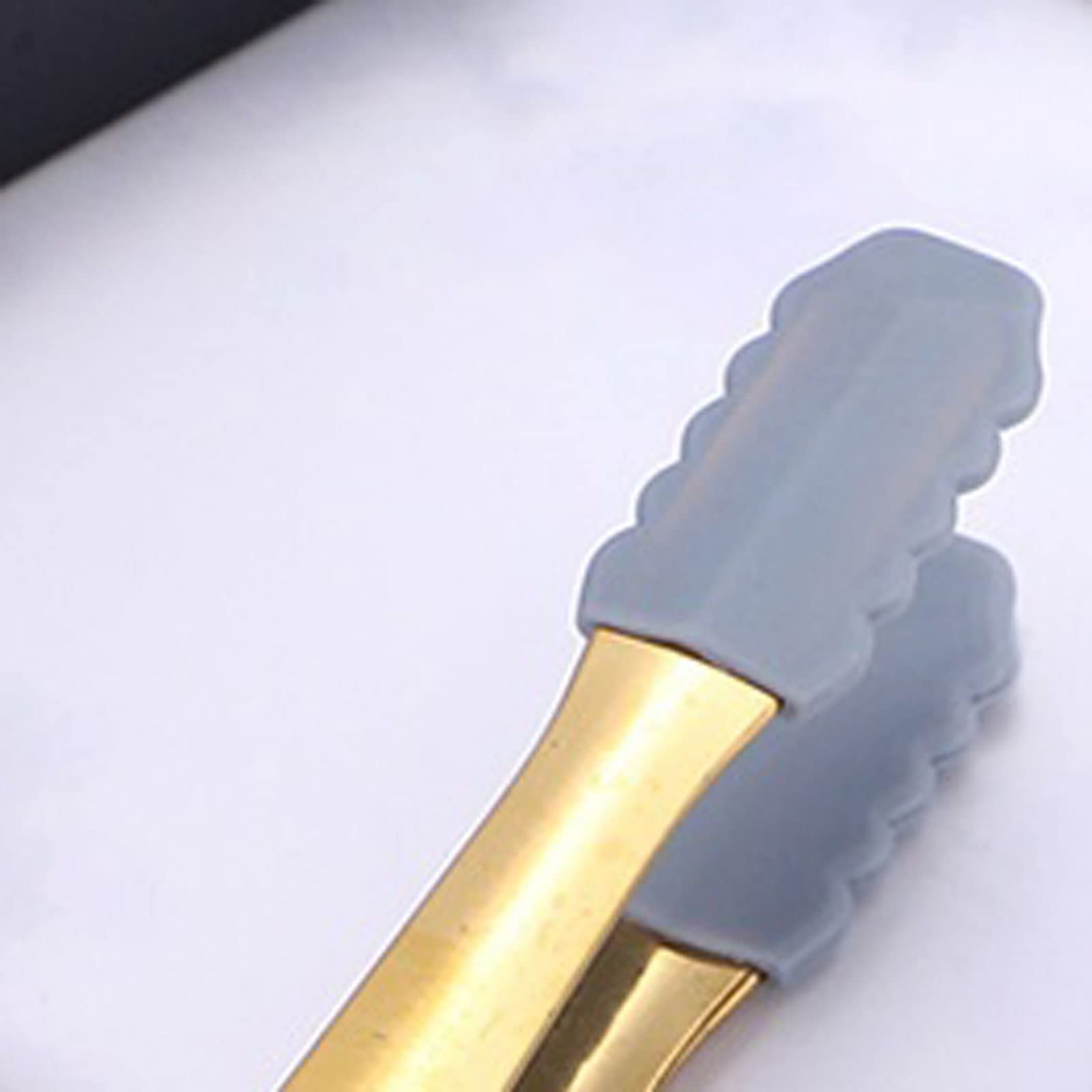 Pinzas de silicona para bolsa de maquillaje de barbacoa, pinzas para cubitos de hielo, pinzas para pan, barbacoa, mini pinzas para azúcar, postres, utensilios para casa, cocina, fiesta, cafetería, bar