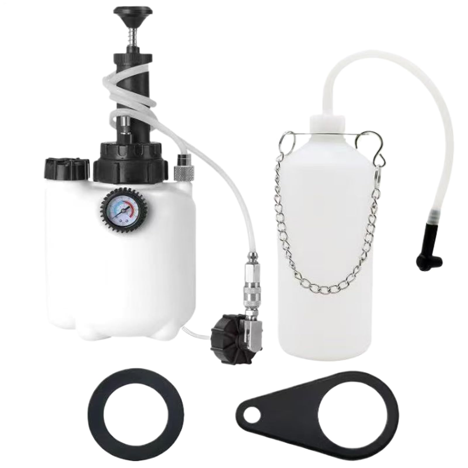 – Pressure Brake Bleeder Kit,Automotive Replacement Part - Manual Brake Bleeder Fluid Pump - for Automotive RV Truck Sedan Pickup Trailer