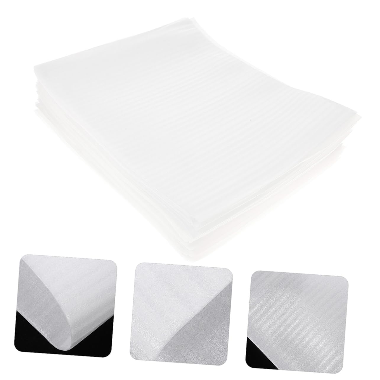 SHINEOFI 300 Piezas Bolsas De Espuma Para Embalaje Material De Espuma Para Almacenamiento y Envíos De Bolsas De Para Embalaje Suministros De De Para Mudanzas