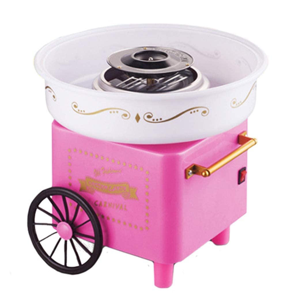 APURK Cotton Candy Maker Counter top for Home Use Mini Marshmallow Trolley Creative Gift Party, Kitty party, Birthday and All Type of Function Kids/Adults Machine, Vintage Cart Shape (MULTI COLOR)-image-26