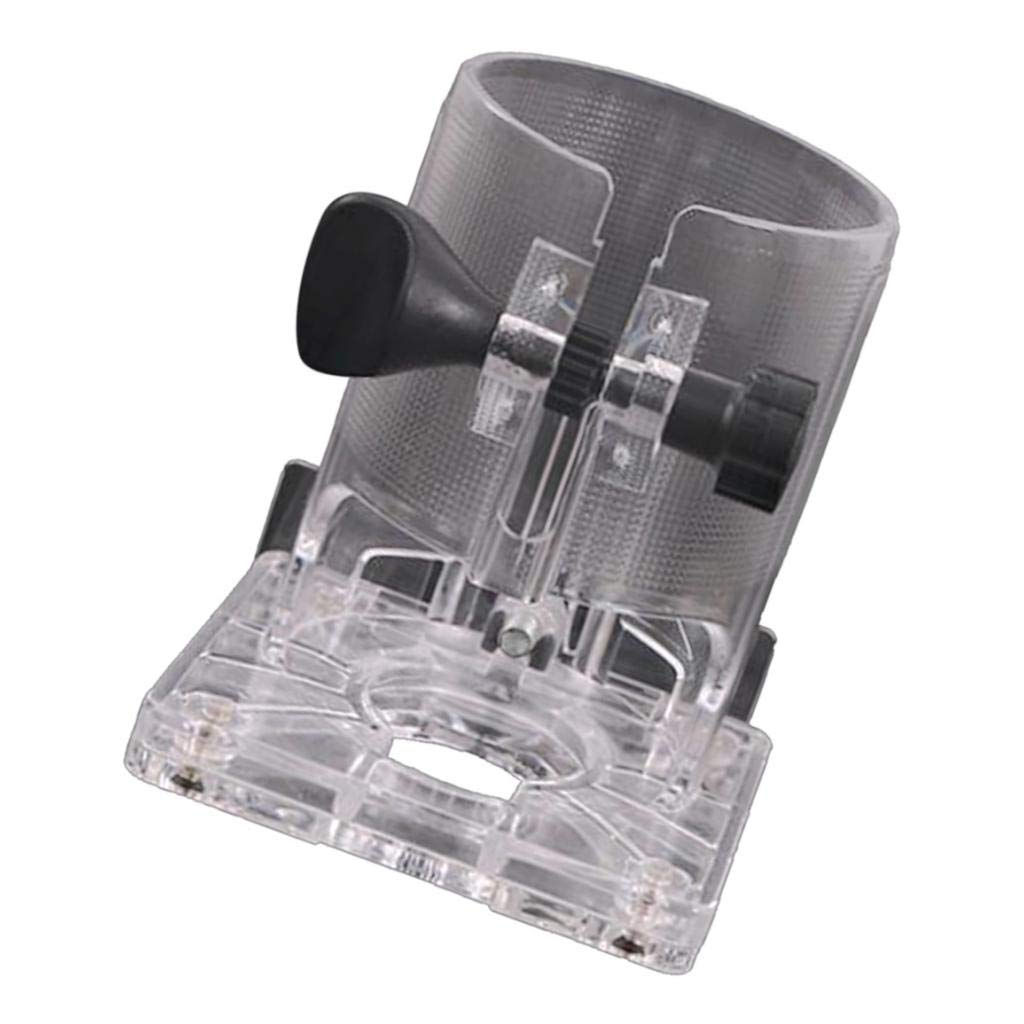 Woodworking Trimmer Router Clear Plastic Base Protective Base Thickened Type-picture-11