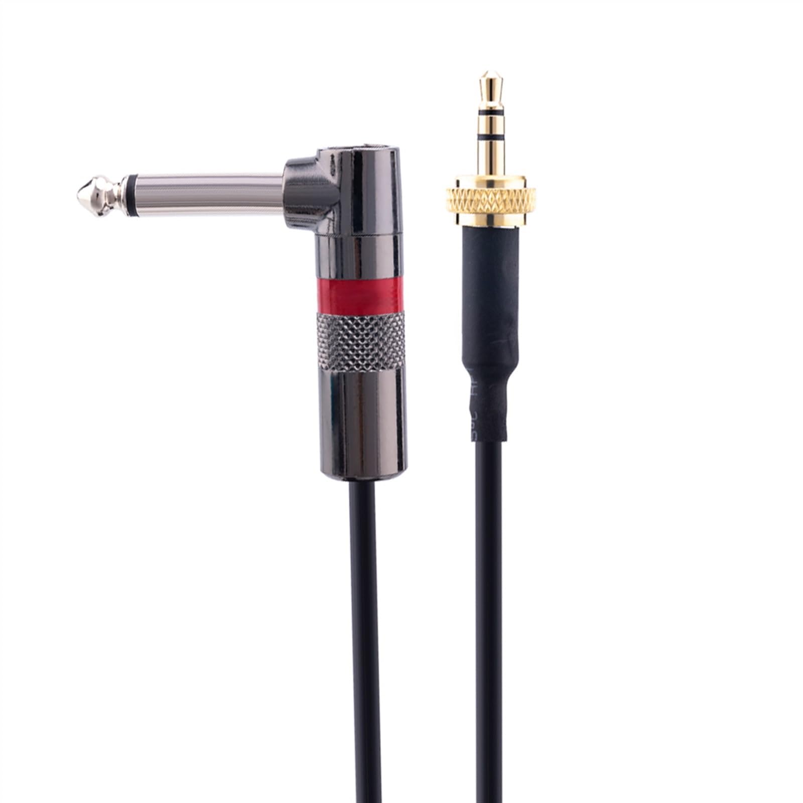akcesoria do gitary Kabel Gitarowy 3,5 Mm Stereo Do 1/4 6,35 Mm Kabel Do Gitary Basowej (Color : 1m)