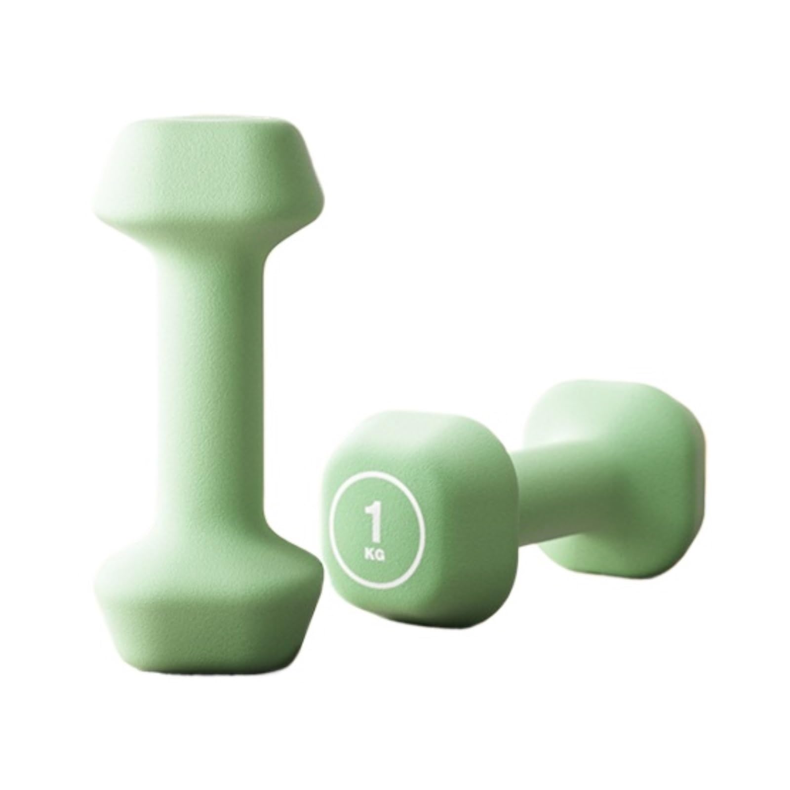 Hantle Para damskiego sprzętu do ćwiczeń w domu Ćwiczenia jogi Małe hantle Małe hantle do ćwiczeń w domu(Verde,1kg*2)