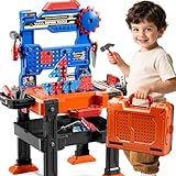 KIZONLY Kids Tools Toy Sets for Aged 3 4 5 6 7 8, 2 in 1...