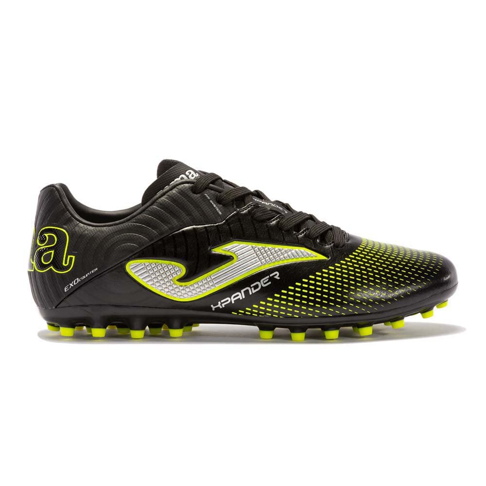 Joma Xpander 2301 Black Fluorescent Yellow Artificial Grass, Men's Trainers, 41 EU, Black Neon Yellow, 8.5 UK