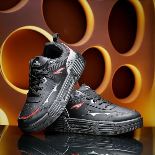 Image of ASIAN Lifestyle-02 Men's Stylish Sneakers | Comfortable Sporty Sneakers with PU Upper & Cushioned Insole | Ideal for Gym, Walk, Travel, & Casual Wear