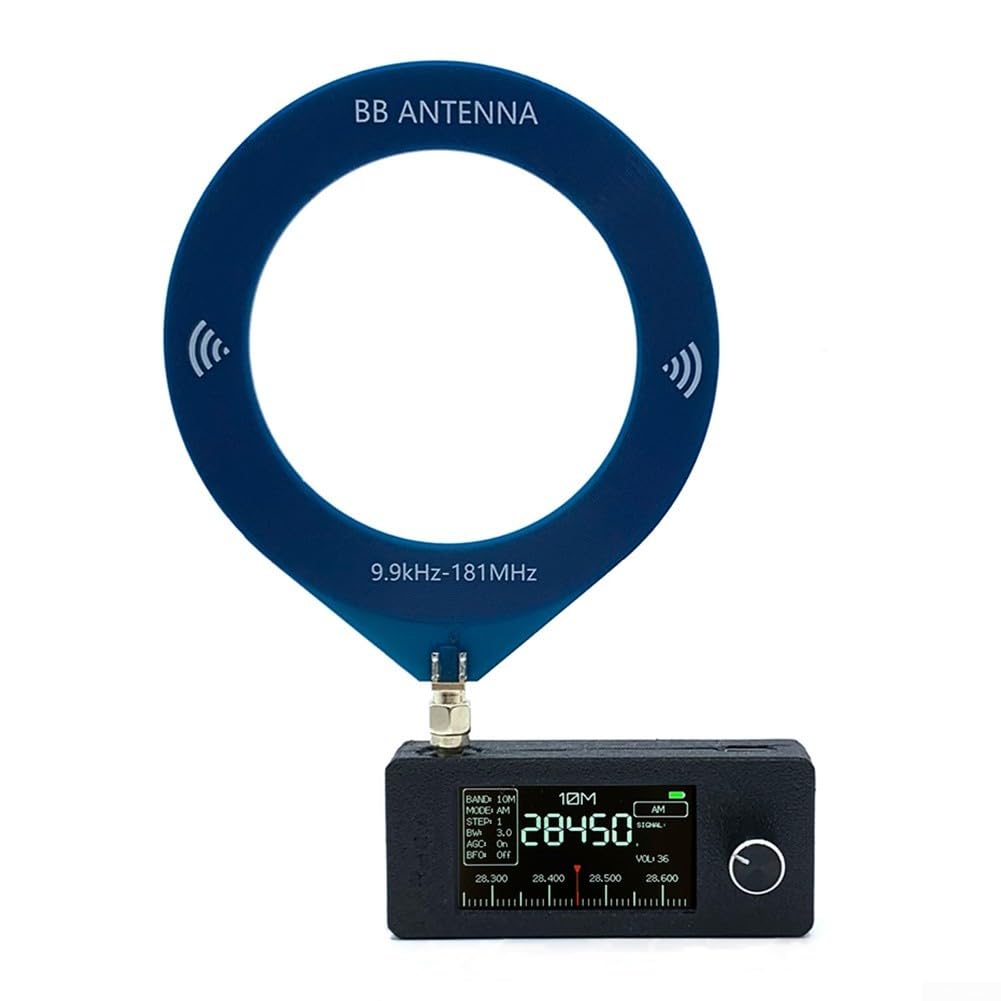 Radio SI4732, radio tascabile da 0,5-108 MHz, batteria da 800 mAh, ricevitore radio portatile a banda completa, per campeggio, escursionismo o uso quotidiano