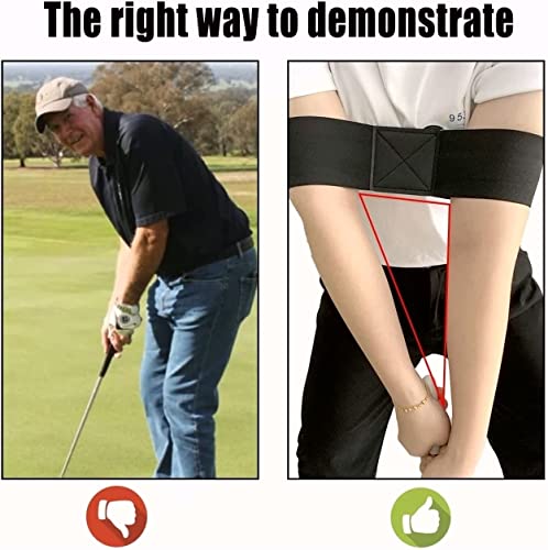 Ltytyj Golf Swing Training Aid - Swing Correcting Arm Band #TOP6
