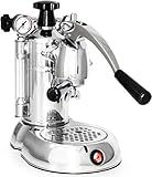 La Pavoni PSC-16 Professional Stradivari Lever Espresso Coffee Machine, 38-Ounce Boiler Capacity, Recessed Power Switch and Power Button