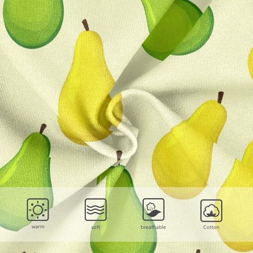 Fruit Pear Yellow Toddler Girls's Underwear 2T 23029033