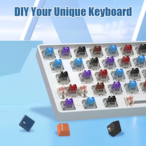 Teclado Mecánico CIY68 65% Inalámbrico Bluetooth 2.4G miniatura 4