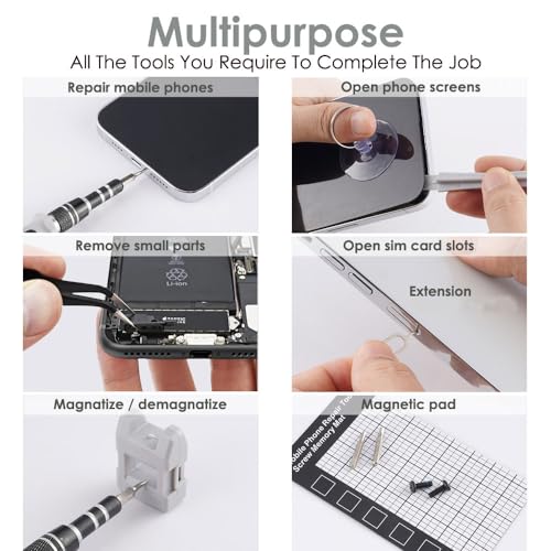 SharkByte 139 in 1 Precision Mini Screwdrivers Set - Image 3