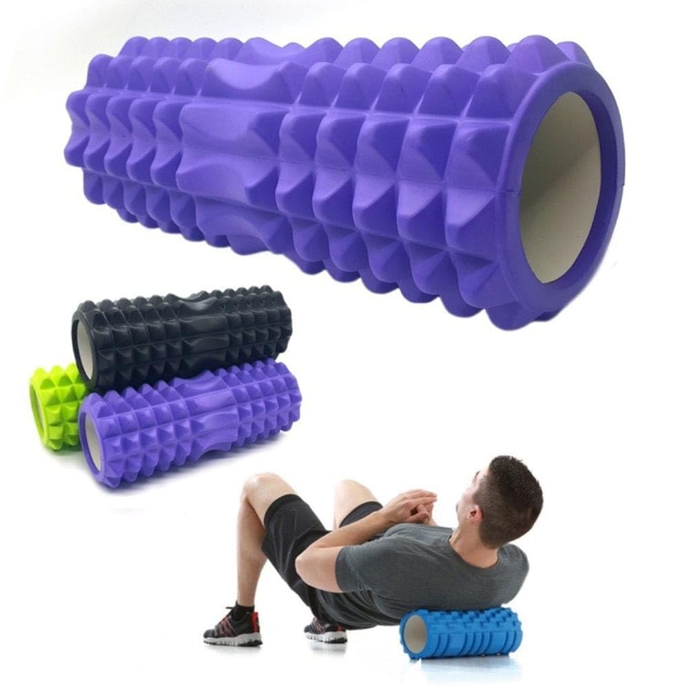 TE TULSI ENTERPRISES:- Bodylastics 30cms (30cms Length x 12cms Width) Hard Foam Roller for Deep Tissue Massage, Pain Relief from Sore Muscles, Pre & Post Exercise Fitness Workout Sessions-image-26