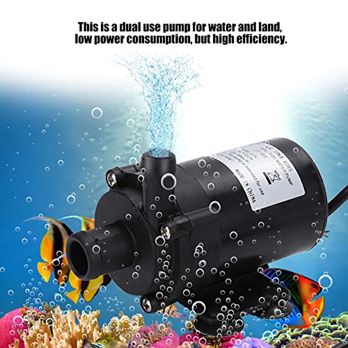 Bomba de agua de 12V sin escobillas para fuentes de estanque con diseño compacto eficiente 3