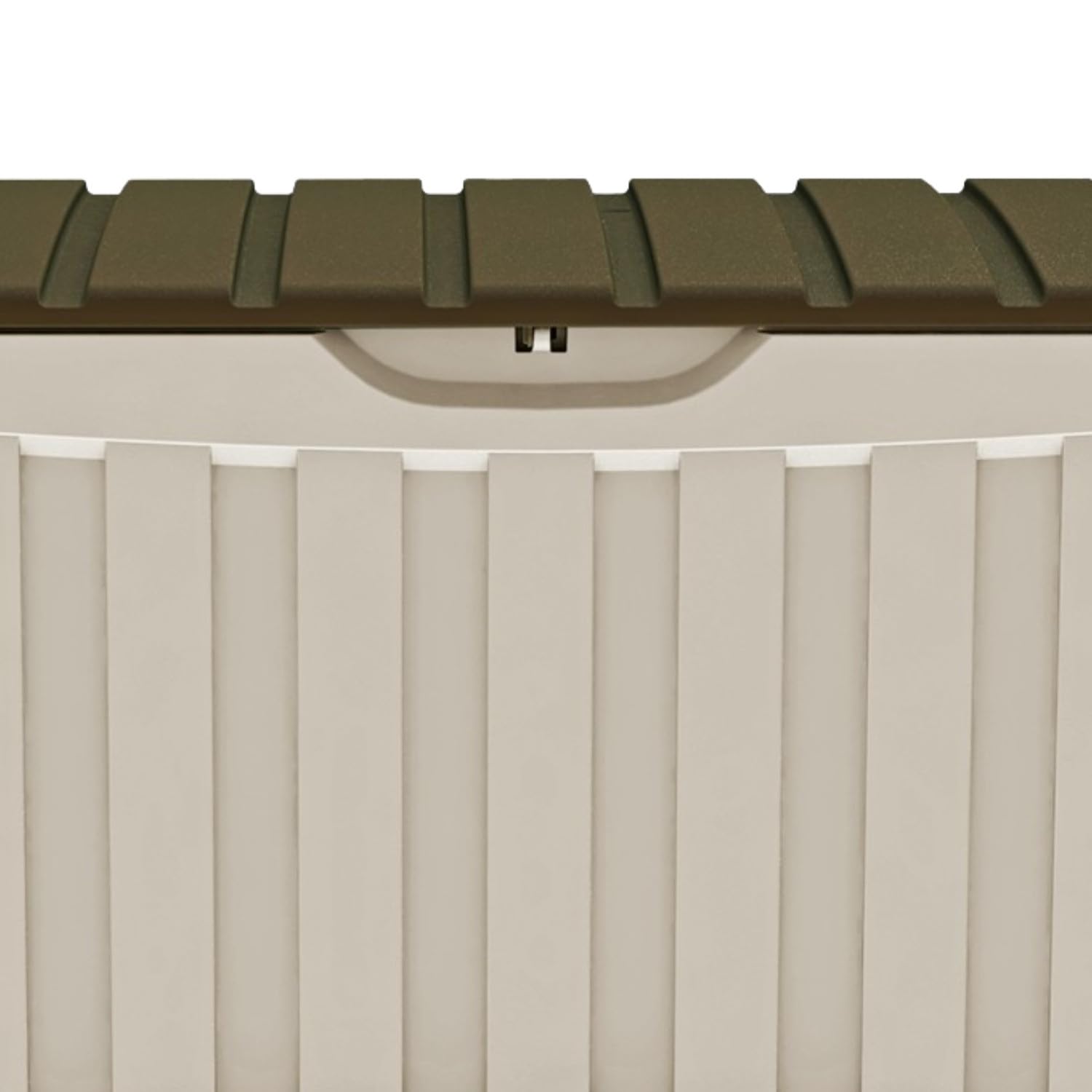 THINIA HOME Baúl Exterior de Resina para Jardín, Terraza o Balcón | Arcón Impermeable para Objetos y Juguetes | 340 Litros | 118x53x57cm — view 5